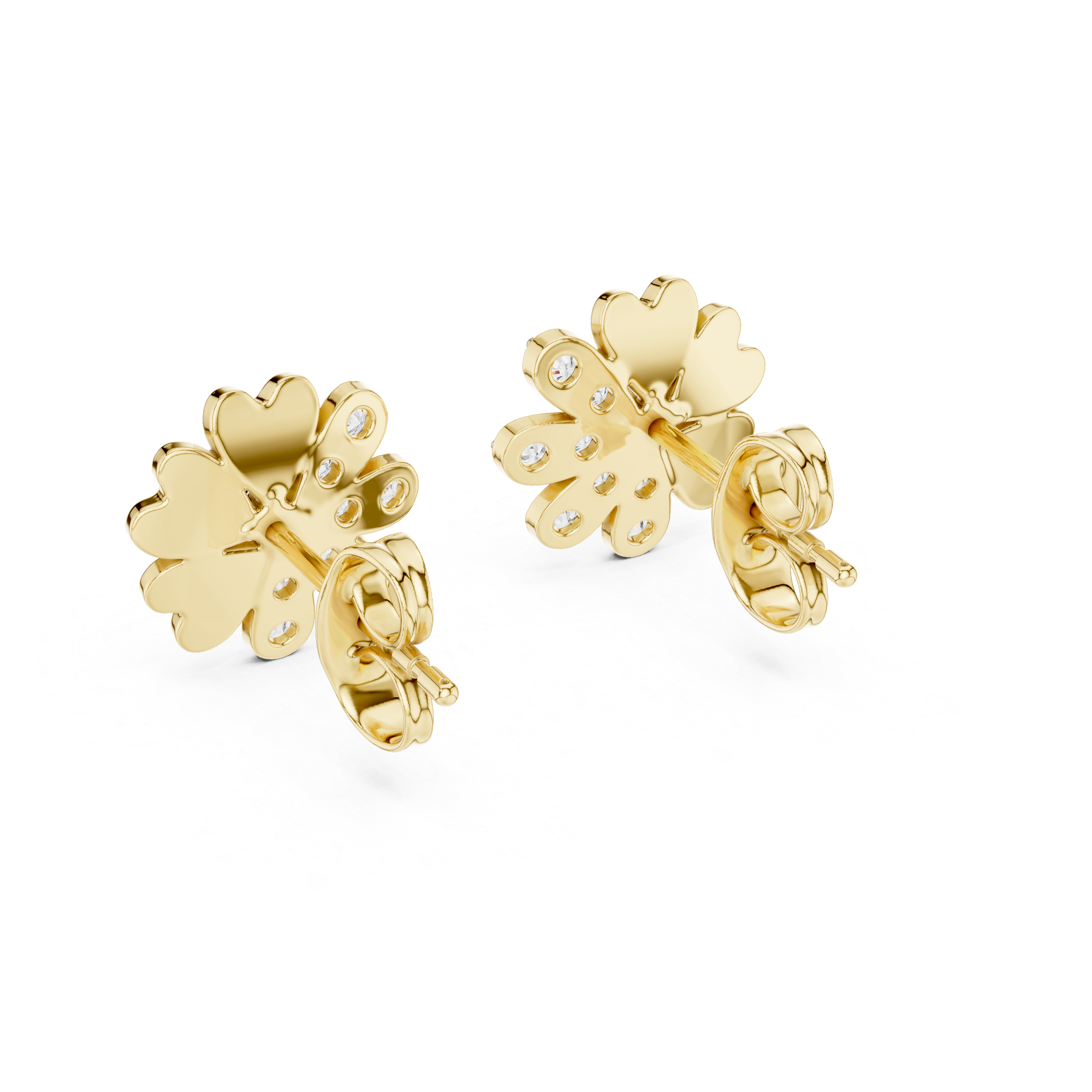 Soft Celebration, 9KT Gold Lab Grown Diamond Studs