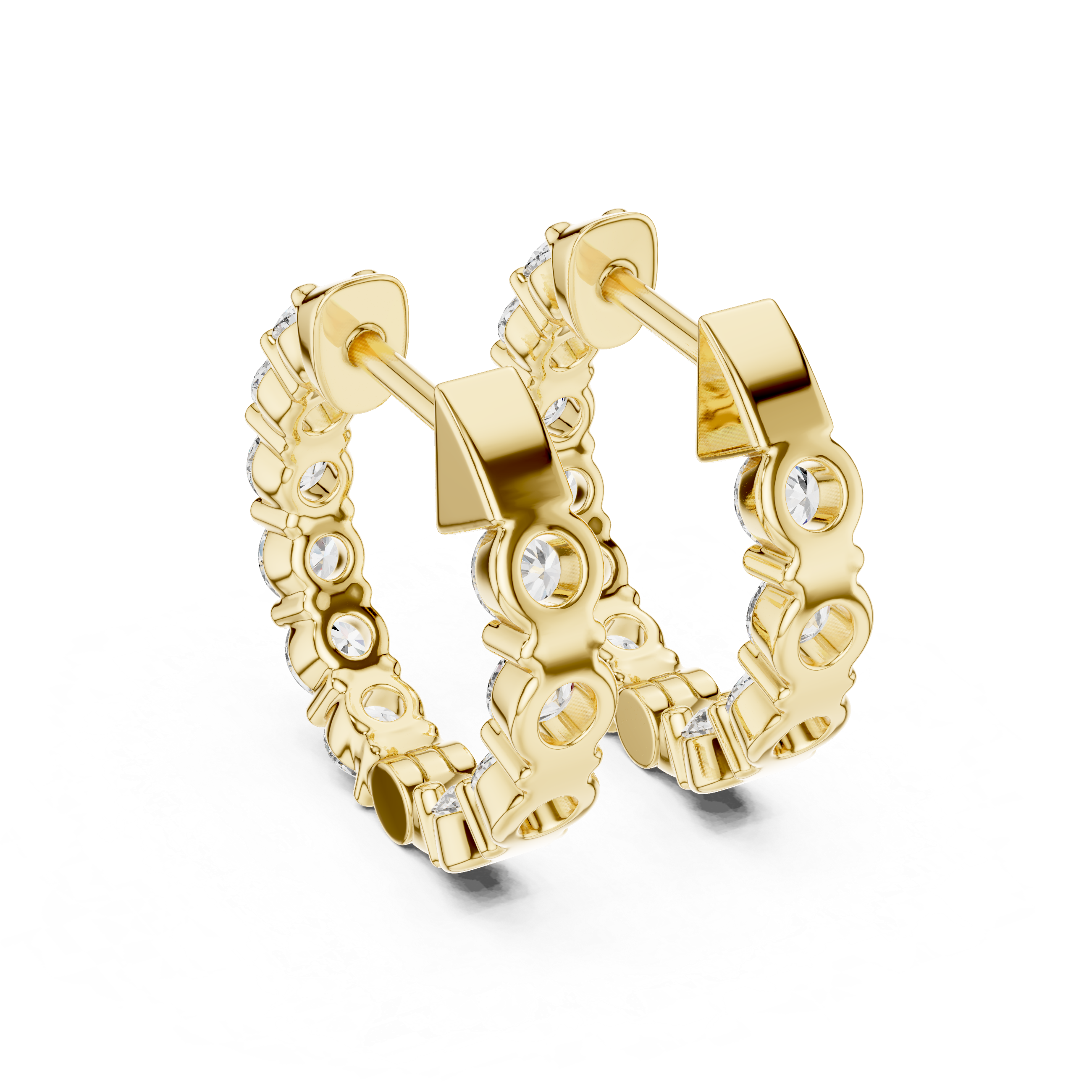 In Alignment, 9KT Gold Lab Grown Diamond