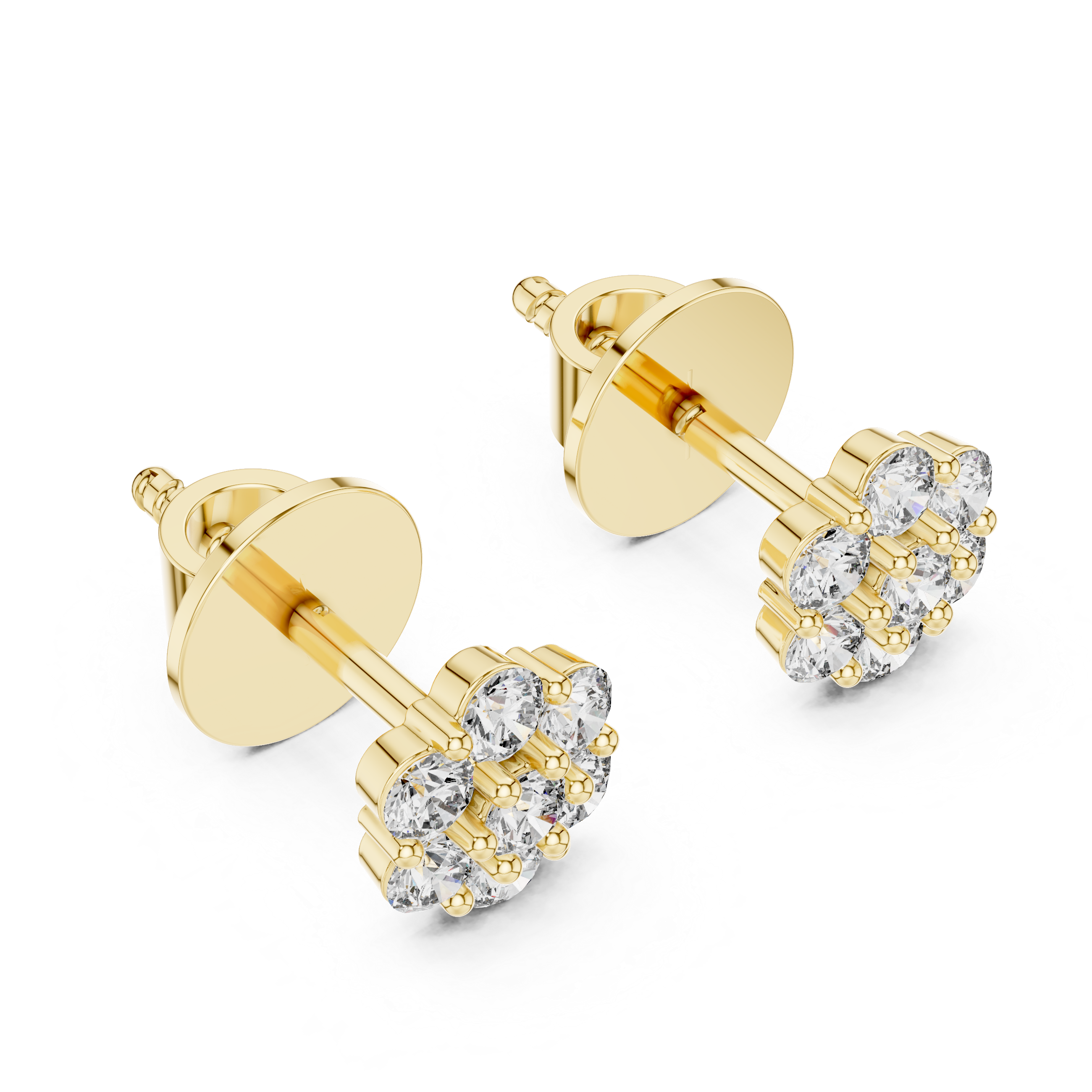 In Constellation, 9KT Gold Lab Grown Diamond Studs