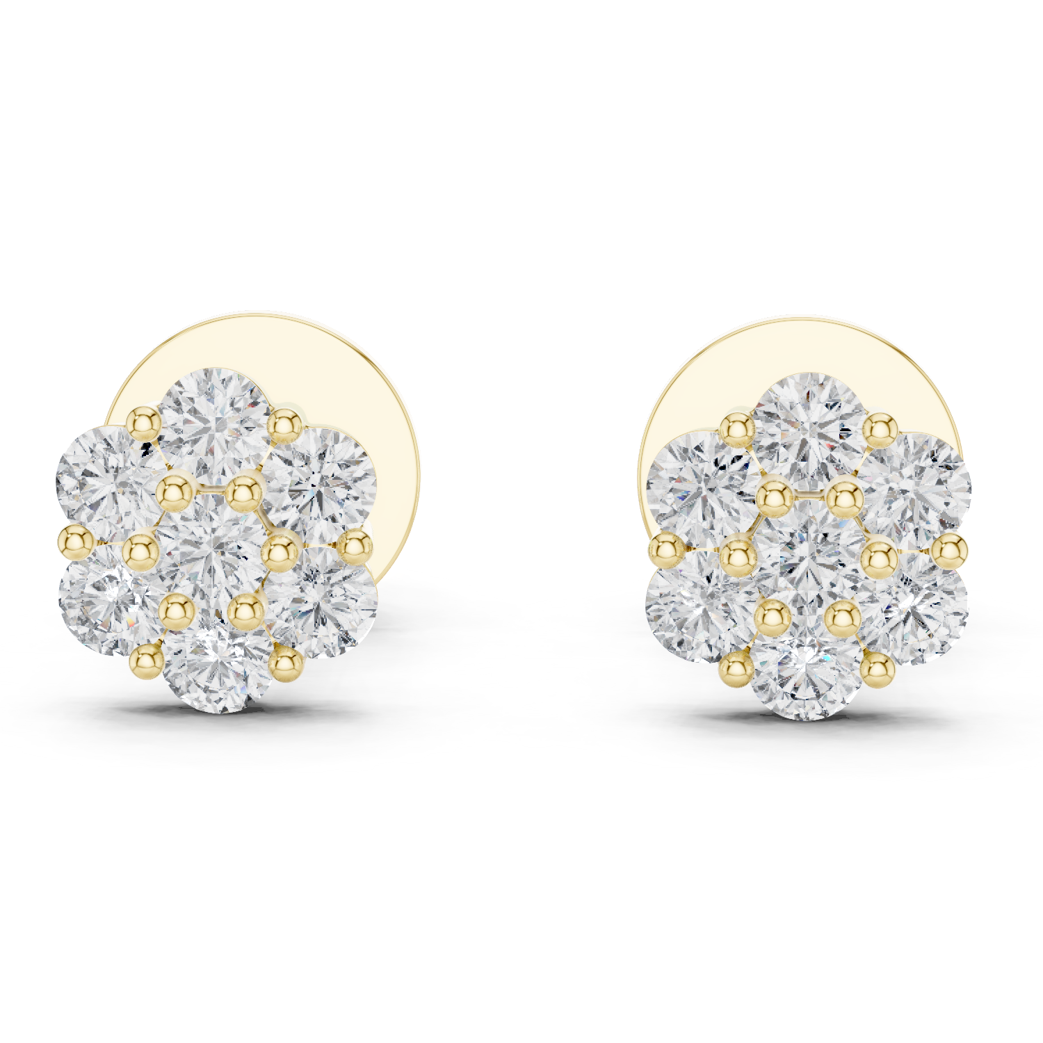 In Constellation, 9KT Gold Lab Grown Diamond Studs