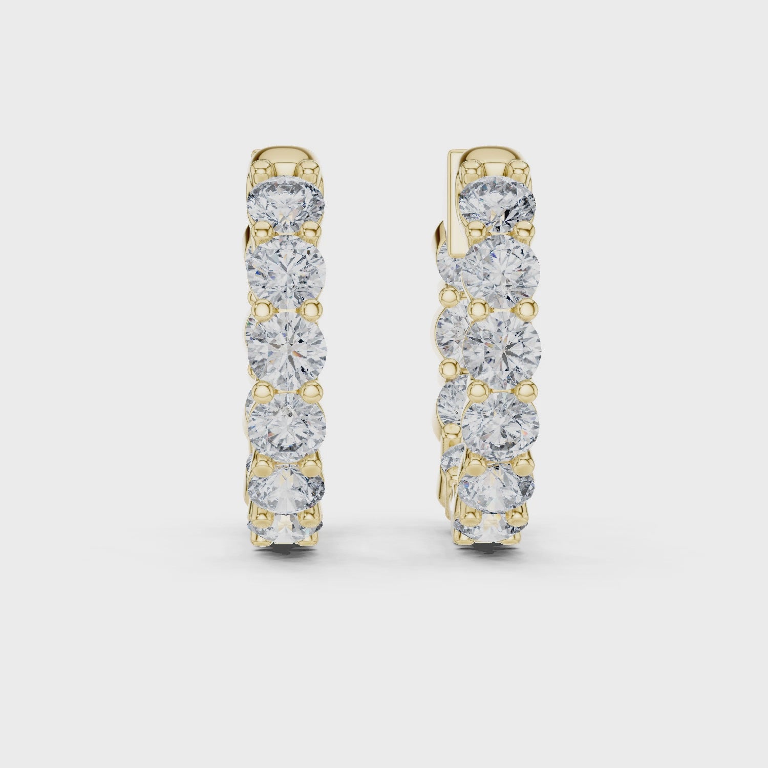 In Alignment, 9KT Gold Lab Grown Diamond